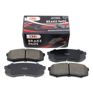 ผ้าเบรคกึ่งโลหะสำหรับรถกระบะ D606โรงงานจีน - Product Image 2