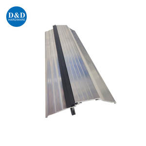 Umbral de puerta de entrada duradero Tira de sellado inferior <span class=keywords><strong>Placa</strong></span> de puerta de aluminio para puerta <span class=keywords><strong>externa</strong></span> o interna - Product Image 2
