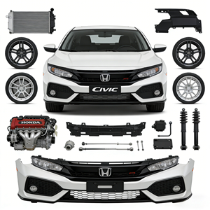 Venta al por mayor de kits de carrocería originales VIT para Honda Civic, piezas de repuesto automotrices de alta calidad, ajuste universal, fijación con tornillos, nuevo 6 - Product Image 1