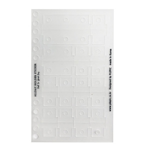 Loose Leaf <strong>Binder</strong> <strong>Sticker</strong> Storage Buckle <strong>Sticker</strong> Notebook Tool Transformation Accessories Applicable Planner A5 A6 Office School - Product Image 1