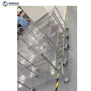 מדפי אחסון תעשייתיים מצופים כרום, מדפי תיל מצופים כרום, הנחה על מוצר חדש במסעדות מסחריות - Product Image 5