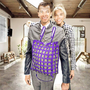 Borsa per Fieno da <span class=keywords><strong>Stalla</strong></span> Impermeabile e Resistente <span class=keywords><strong>in</strong></span> Poliestere, Disponibile <span class=keywords><strong>in</strong></span> Tutti i Colori, Accessorio Perfetto per <span class=keywords><strong>Cavalli</strong></span> - Product Image 4