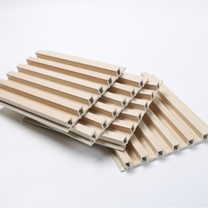 Panneau de revêtement de mur intérieur imperméable ignifuge écologique en bois de bambou plastique de WPC - Product Image 6