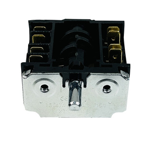 XZ307 509 <b>Rotary</b> <b>Switch</b> 4+0 5 Position Screw Terminal Plastic Band <b>Switch</b> For Oven Use - Product Image 5