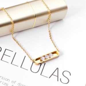 Collier pendentif en or plaqué, nouveau design, cadeau pour la fête des mères, bijoux en vente - Product Image 2