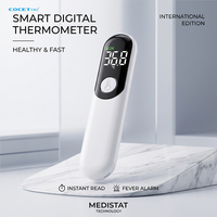 Thermomètre frontal intelligent portable à double échelle LED, lecture rapide, arrêt automatique, pour sac d'école