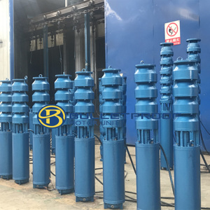 ปั๊มน้ำบาดาลสำหรับอุตสาหกรรม แรงดันไฟฟ้าสั่งทำพิเศษ 380V สำหรับติดตั้งแนวตั้ง - Product Image 1