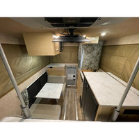 Nouveau design en aluminium pick-up campeurs pop up couvert caravanes léger pick-up campeurs