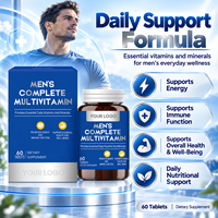 Comprimés multivitaminés complets pour hommes avec vitamines et minéraux essentiels quotidiens pour l'énergie et le soutien immunitaire, complément alimentaire OEM et ODM