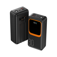 Fabricant de banque d'alimentation d'usine 30000 Mah pour téléphone portable Batterie externe 30000 mah Chargeur portable d'urgence personnalisé Powerbank