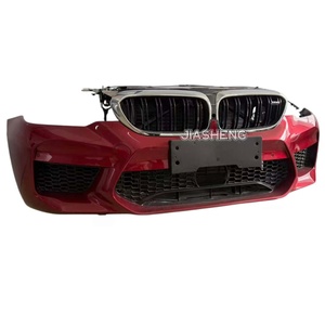 Para <span class=keywords><strong>BMW</strong></span> <span class=keywords><strong>M5</strong></span> F90 2015-2019, Parachoques Delantero Completo con Radiador, Kit de Carrocería Edición Thunder, Ventilador Eléctrico, Barra Antichoque, Condensador, Radiador - Product Image 2