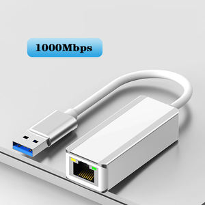 Convertidor de Red Gigabit USB 3.0 a RJ45, Adaptador Ethernet LAN USB RJ45 de 1000mbps para Laptop, Cableado Interno/Externo - Product Image 6