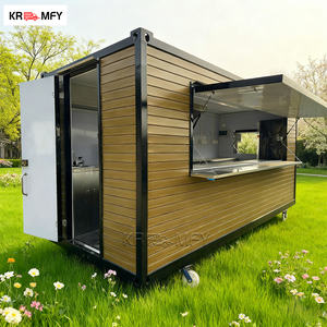 Cafetería en Contenedor Marítimo, Quiosco de Café - Diseño Prefabricado Contemporáneo, Construcción de Acero Resistente - Product Image 2