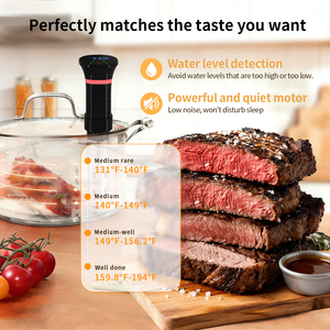 Appareil de cuisson sous vide haute performance pour la cuisine domestique, avec faible niveau sonore - Product Image 3