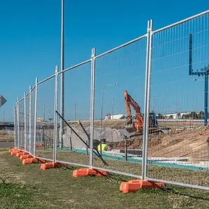 工厂价格澳大利亚临时泳池围栏临时围栏支架可拆卸户外围栏