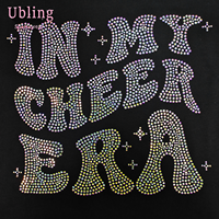 Haute qualité Bling strass transfert de chaleur conceptions en gros étincelles fer personnalisé sur les transferts de strass pour t-shirt
