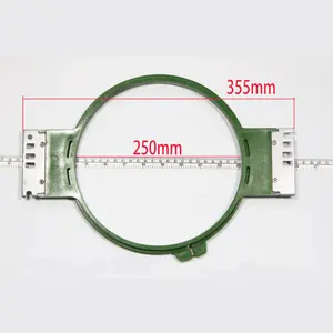 Embroidery 250 mm plastic frame magnetic tubular hoop for embroidery apparel & textile machinery spare parts