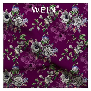 Koshibo Custom <strong>Digital</strong> <strong>Printing</strong> 100% Polyester Crepe <strong>Fabric</strong> By The Yard For Suits Garments Without Quantity Limitation WI-B28 - Product Image 5