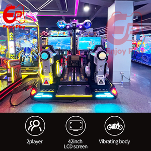 Máquina de Juego Arcade Comercial de Simulación de Tiro Somatosensorial de Metal, Operada con Monedas, con Soporte en Inglés para Centros Comerciales - Product Image 4