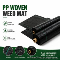 Malla Permeable de Polipropileno Tejido Estabilizado UV Inodoro para Control de Malezas y Jardinería de Alta Resistencia