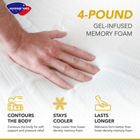 Hotel-Großhandel Komfortable Hochdichte Einzelmatratze in einer Box Online Bestellbar Kühlende Hybrid-Latex-Gel-Memory-Foam-Matratze