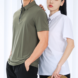 2025 mode hommes Polo de Golf grande taille personnalisé Jacquard conception anti-rétrécissement résistant à la sueur équipe uniforme Polo - Product Image 6