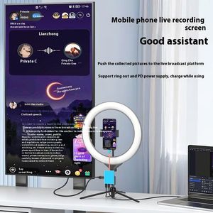 4 in 1 <b>USB</b> C <b>Hub</b> 3.0 Multi-Function Type C HDTV Adapter Converter 4K HDTV SD Docking Station ABS Laptop Charging Data Cable - Product Image 6