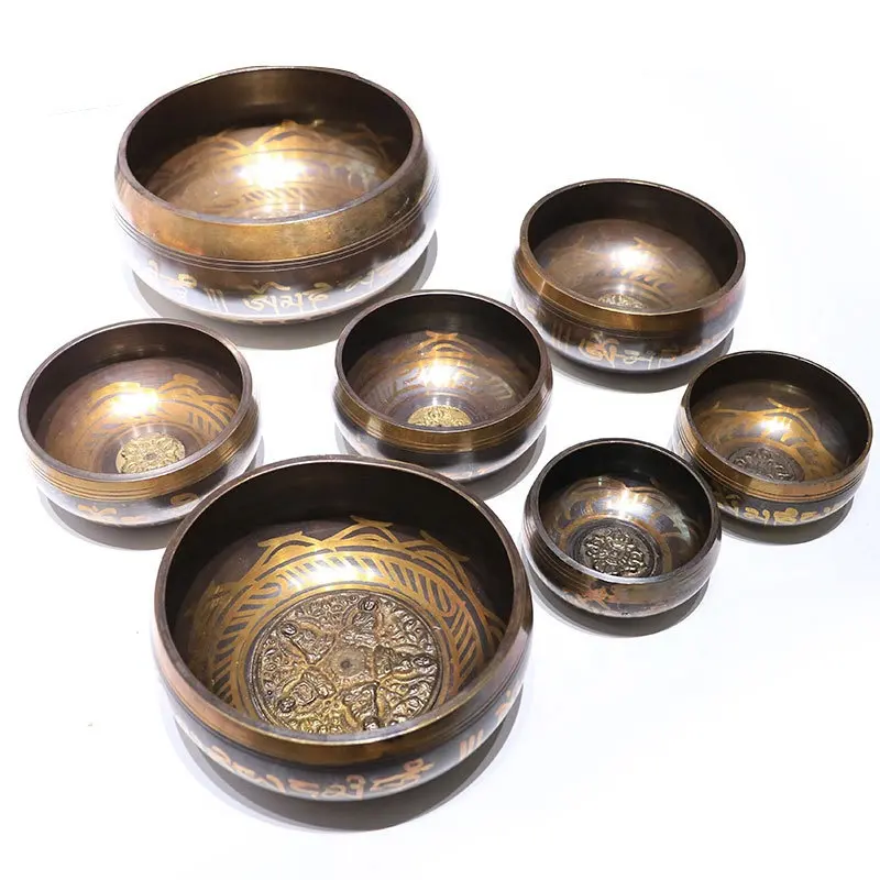 Großhandel Chakra Alchemie Sound Mallet Tibetan Bowl Klangs chale für Meditation Heilung
