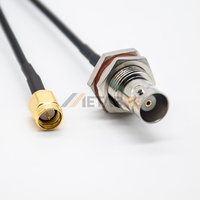 Câble coaxial RG174, adaptateur SMA mâle vers BNC femelle, 30 cm