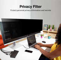 Protector de pantalla de privacidad para monitor curvo Samsung de 49 pulgadas, filtro de privacidad grande para pantalla de privacidad Samsung G9 49