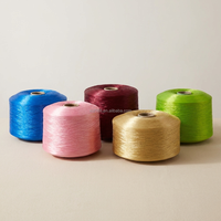 100% FDY Polypropylene Yarn 300D 600D 900D Custom Pantone Color PP Multifilament Yarn for Webbing