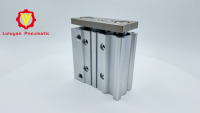 Cilindro Neumático de Doble Acción, Pistón de Aire, Cabeza de Cilindro de Aluminio, Mini Cilindro Neumático Pequeño, Fabricante de Piezas de Cilindros Neumáticos