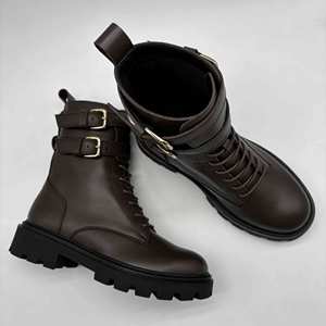 <span class=keywords><strong>Botas</strong></span> de Cuero Genuino 100% Resistentes para Mujer, Personalización Profesional - Product Image 5