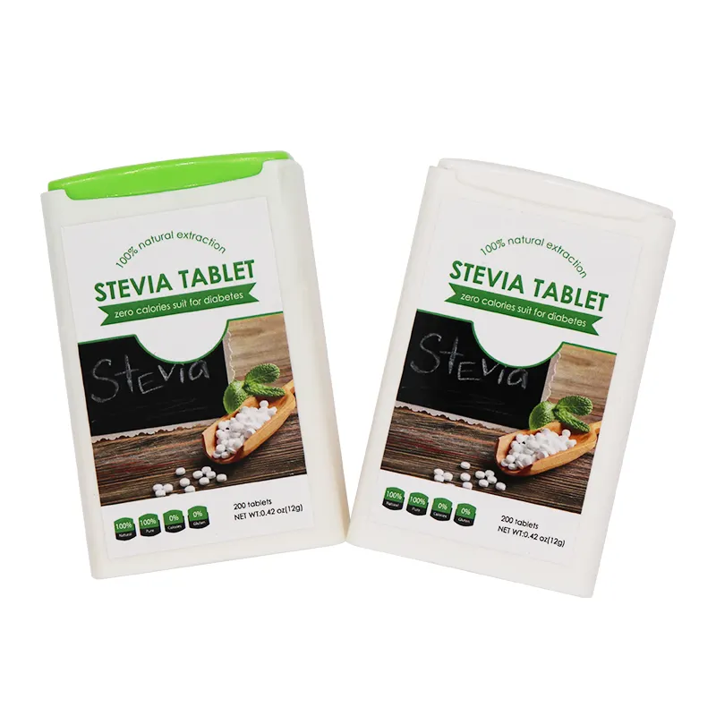 Tự nhiên số lượng lớn chất làm ngọt Stevia chiết xuất bột erythritol pha trộn Stevia chiết xuất máy tính bảng để bán