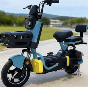 Excellent <span class=keywords><strong>prix</strong></span>, scooter <span class=keywords><strong>électrique</strong></span> 350W avec panier avant, double siège, absorption des chocs, autonomie de 45 km/55 km pour les trajets urbains - Product Image 2