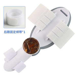 Compports旋钮拇趾外翻拇趾矫正器夹板，用于拇趾减压矫形脚趾分离器可调脚趾矫正器 - Product Image 3