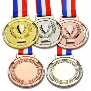 <span class=keywords><strong>Medallas</strong></span> en Blanco de Metal para Deportes del Fabricante al por Mayor, Económicas y Personalizadas con su Propio Diseño, Medallón de Premio Dorado para Maratón, Carrera y Fútbol - Product Image 3