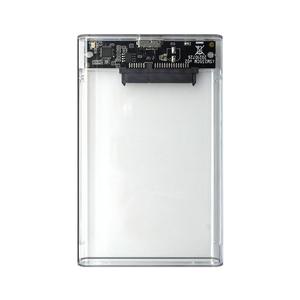 Caixa Externa para Disco Rígido de Plástico Transparente Wodexun de 2,5 polegadas, USB3.0, SSD para Laptop, Branca - Product Image 4