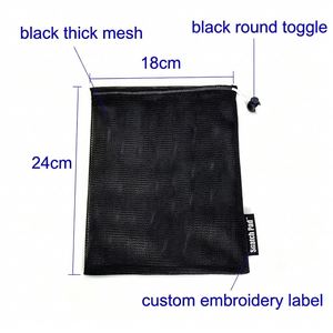 Bolsa de Almacenamiento de Malla de Poliéster Resistente con Cordón para Empacar Herramientas de Exterior, Venta al Por Mayor - Product Image 2