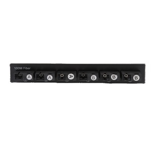 Profesyonel Metal medya dönüştürücü yüksek hızlı tek modlu medya dönüştürücü ethernet fiber anahtarı 6sc 2rj45 3AAA 3BBB - Product Image 1