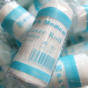 Gulungan Kain Elastis Kelas Medis untuk Perawatan Luka dan Perban Katun PBT Medis Rumah Sakit, Perban Elastis yang Dapat Diandalkan - Product Image 2