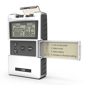 Herald Digitales Therapie-Massagegerät Akupunktur Körper-Muskel-Stimulator EMS Elektrisches Medizinisches Haushaltsgerät 12 Programme Niedrig - Product Image 3