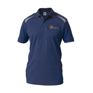 เสื้อโปโลแขนสั้น 2XL ทรงปกติ ชุดทำงาน สีเทา - Product Image 2