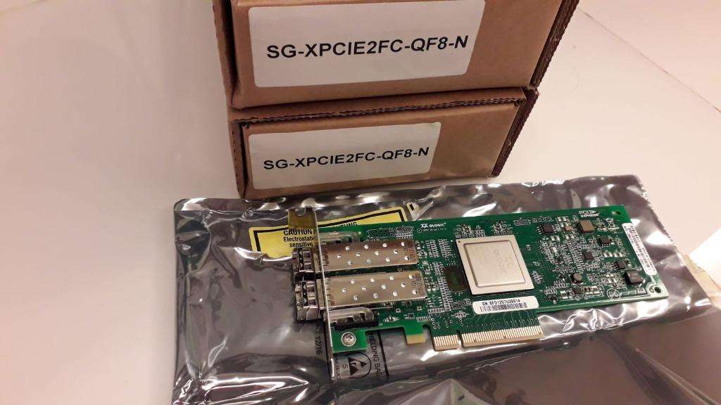 PCIe 8Gb Fibre Channel Dual-Port HBA Card QLogic QLE2562 for