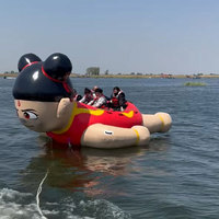 Bateau gonflable géant licorne pour adultes, radeau flottant, flotteur de piscine pour enfants