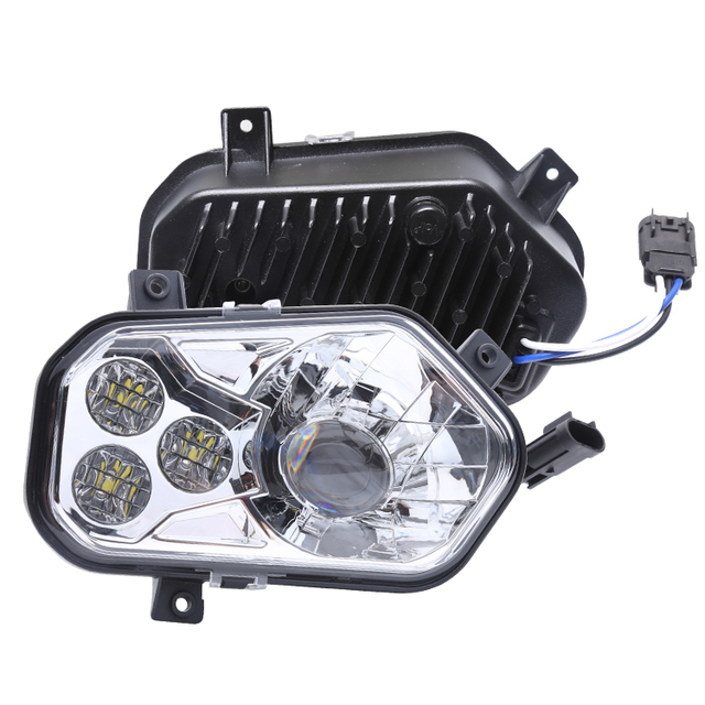 New Design Led Headlight 30W High Low Beam Headlamp for Polaris RZR Atv Utv for 2012 RZR 4 XP 900