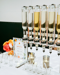 Macchina Riempitrice per Profumi di Nuovo Design, Circolare e Dorata, con Distributore a 6 Flaconi, Ideale per Bar dei Profumi - Product Image 3