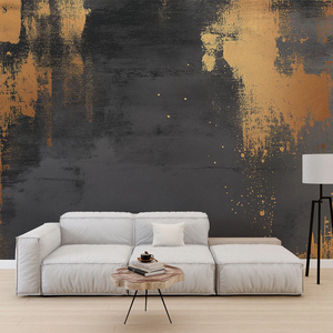 Carta da Parati Impermeabile Adesiva 3D Personalizzata con Arte Astratta Dipinta a Mano in Stile Nordico Moderno per <span class=keywords><strong>Sfondo</strong></span> di Hotel e Soggiorno - Product Image 5