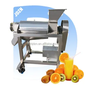 papaya melon crusher juicer machine/ mango screw type crushing juicing machine/304 stainless steel fruit juice extracting juicer