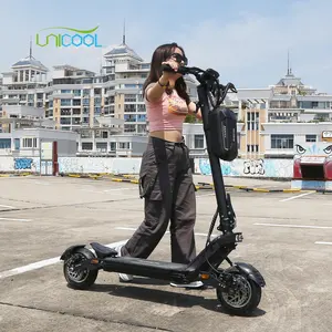 Unicool Unigogo Hot Sell Powerful Full Suspension 52V Lithium Battery 1000W 2000w Adult Dual Motor Foldable Electric Scooter